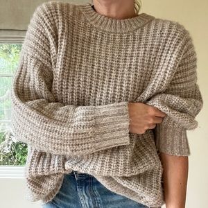 Jenni Kayne Alpaca Cocoon Crewneck